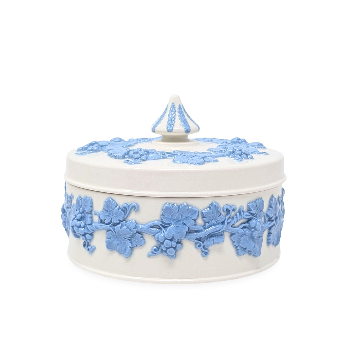 Wedgwood "Lavender on Cream" Lidded Candy Box