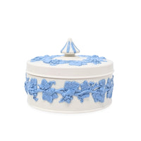 Wedgwood "Lavender on Cream" Lidded Candy Box