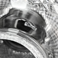 Waterford Crystal "Inishmaan" 2pc Hurricane Table Lamp