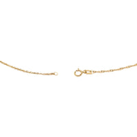 Italian 14K Gold Druzy Quartz Orbital Necklace