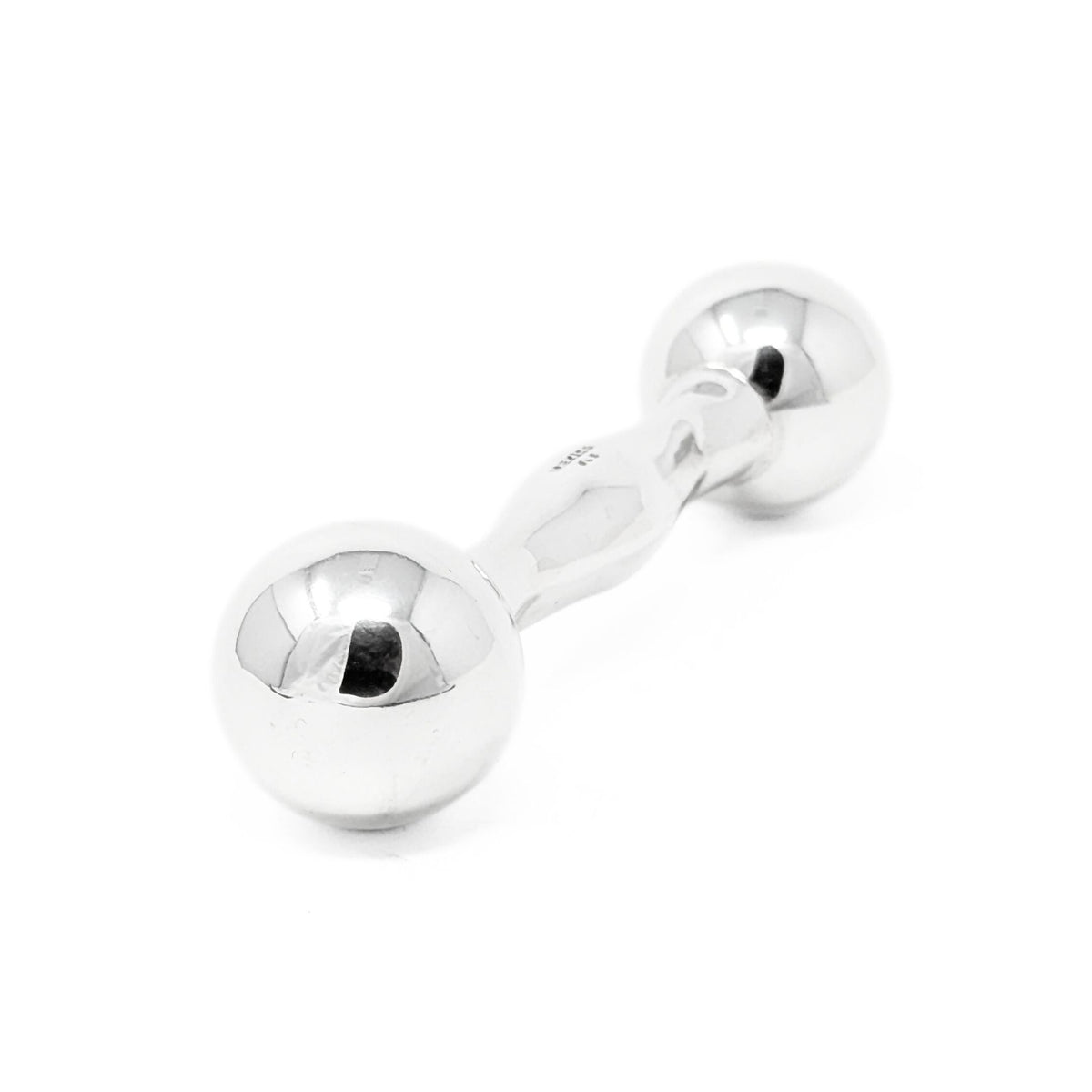 Sterling Silver Baby Rattle