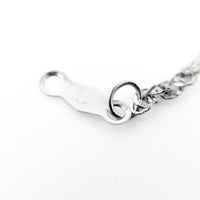 14K White Gold Heart-Shaped Blue Sapphire & Diamond Necklace