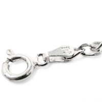 Italian Sterling & Blue/Green Turquoise 18” Necklace