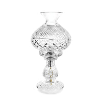 Waterford Crystal "Inishmaan" 2pc Hurricane Table Lamp