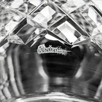 Waterford Crystal "Inishmaan" 2pc Hurricane Table Lamp