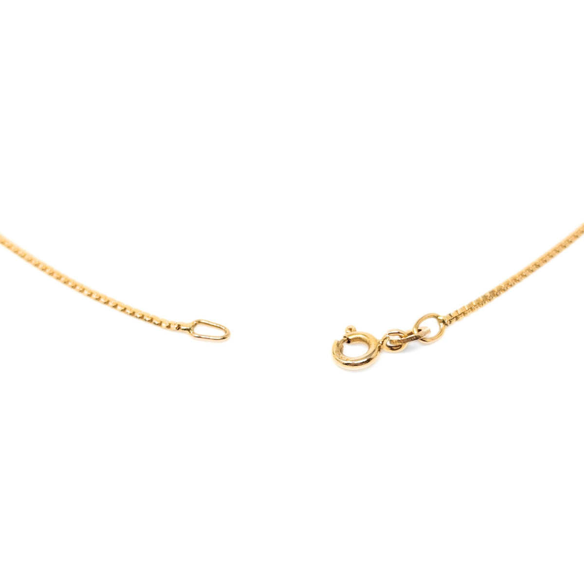 Italian 14K Gold 16” Opal & Diamond Necklace