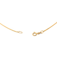 Italian 14K Gold 16” Opal & Diamond Necklace