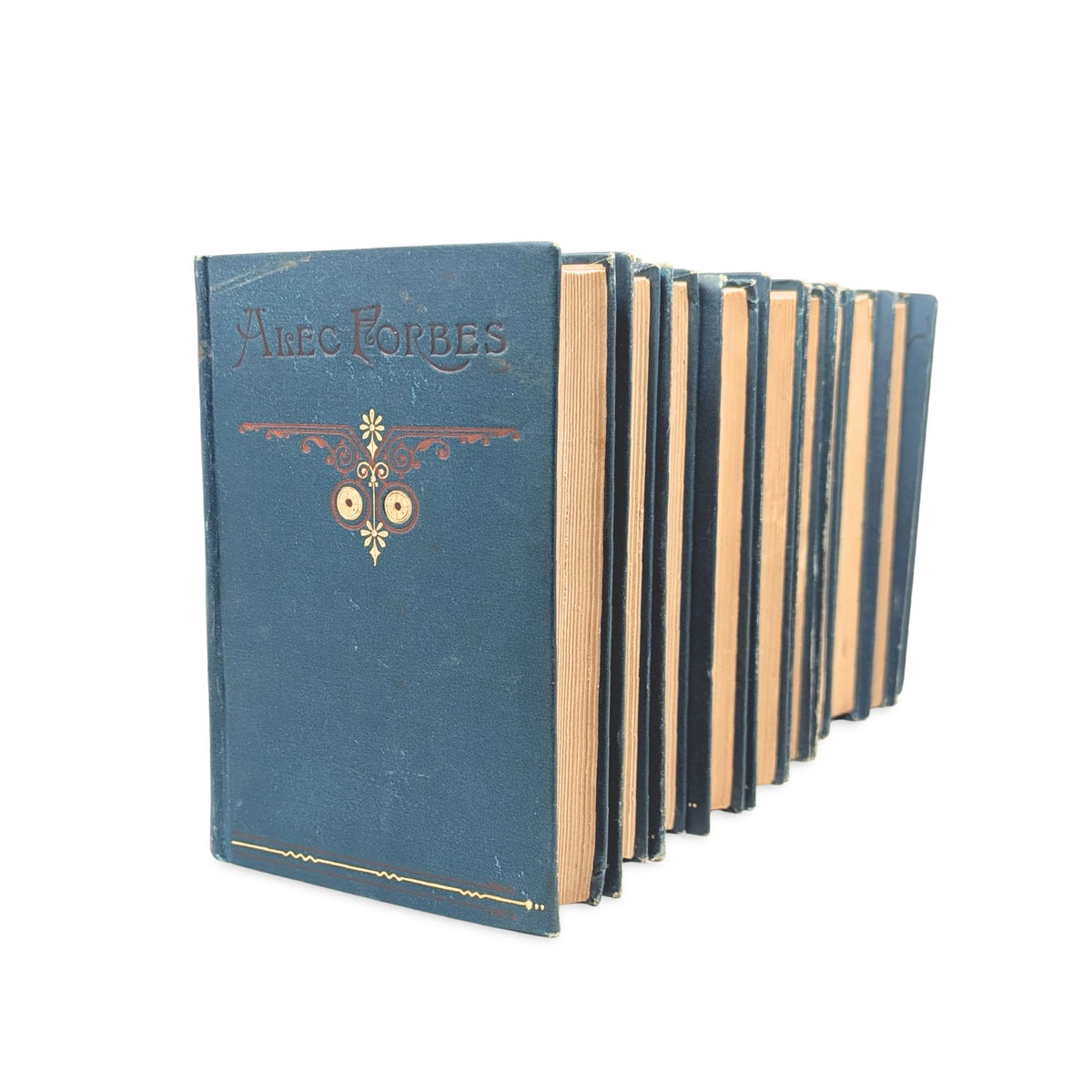 Set of Ten Novels by George MacDonald, Late 19th Century