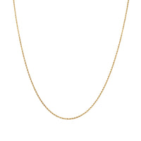 14K  Gold 1.9mm 20” Rope Chain Necklace