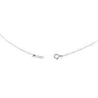 Platinum, Tanzanite, & Diamond 16” Pendant Necklace