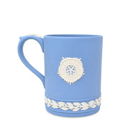 Wedgwood Blue Jasperware Christmas 1971, 1972, & 1974 Mugs (Set of 3)