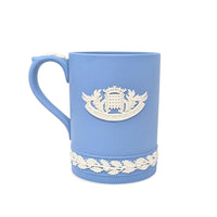 Wedgwood Blue Jasperware Christmas 1971, 1972, & 1974 Mugs (Set of 3)