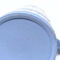 Wedgwood Blue Jasperware Christmas 1971, 1972, & 1974 Mugs (Set of 3)