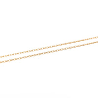 14K Two-Tone Gold 18” Purple Spinel & Diamond Pendant Necklace