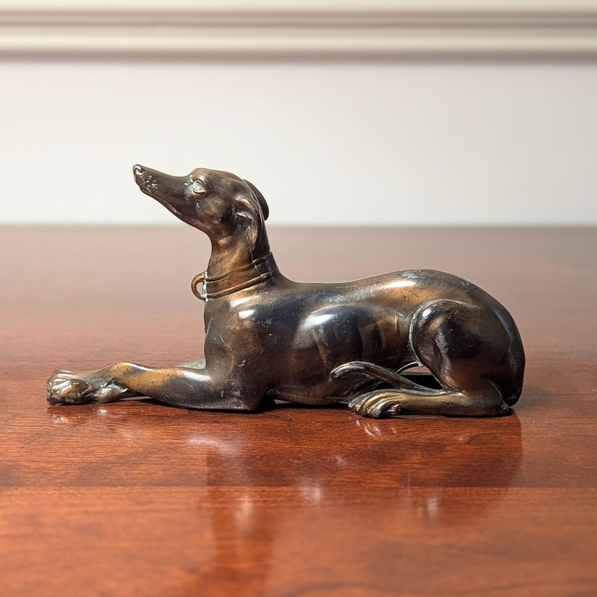 Jennings Brothers Spelter Greyhound/Whippet Figurine (JB-5)