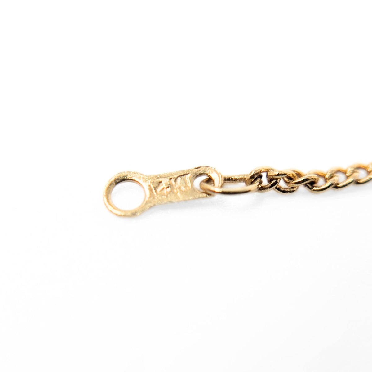 9K/14K Victorian Seed Pearl Pendant Necklace (15.5")