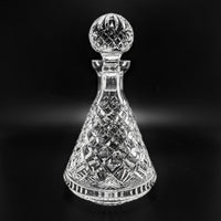 Waterford "Alana" Crystal Roly Poly Decanter W/ Stopper