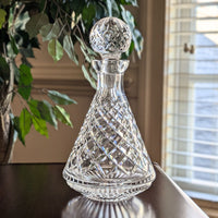 Waterford "Alana" Crystal Roly Poly Decanter W/ Stopper