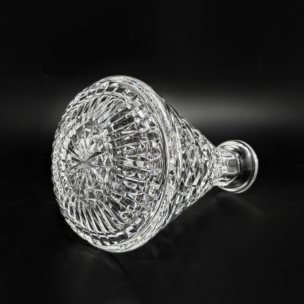 Waterford "Alana" Crystal Roly Poly Decanter W/ Stopper