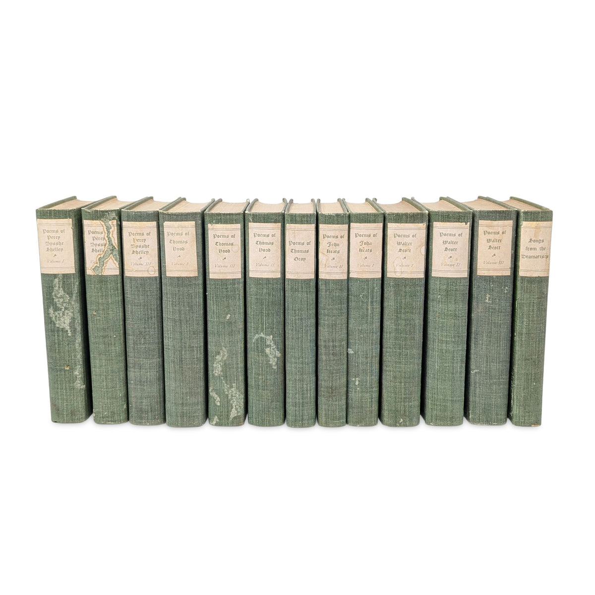 Poetry from the World Famous Books Series, 13 Volumes, Published c. 1900