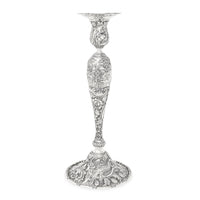 The Loring Andrews Co. "Landscape" Sterling Silver Candlesticks (Pair)