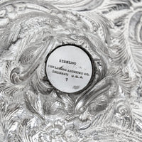 The Loring Andrews Co. "Landscape" Sterling Silver Candlesticks (Pair)