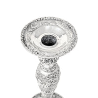 The Loring Andrews Co. "Landscape" Sterling Silver Candlesticks (Pair)