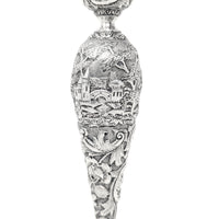 The Loring Andrews Co. "Landscape" Sterling Silver Candlesticks (Pair)