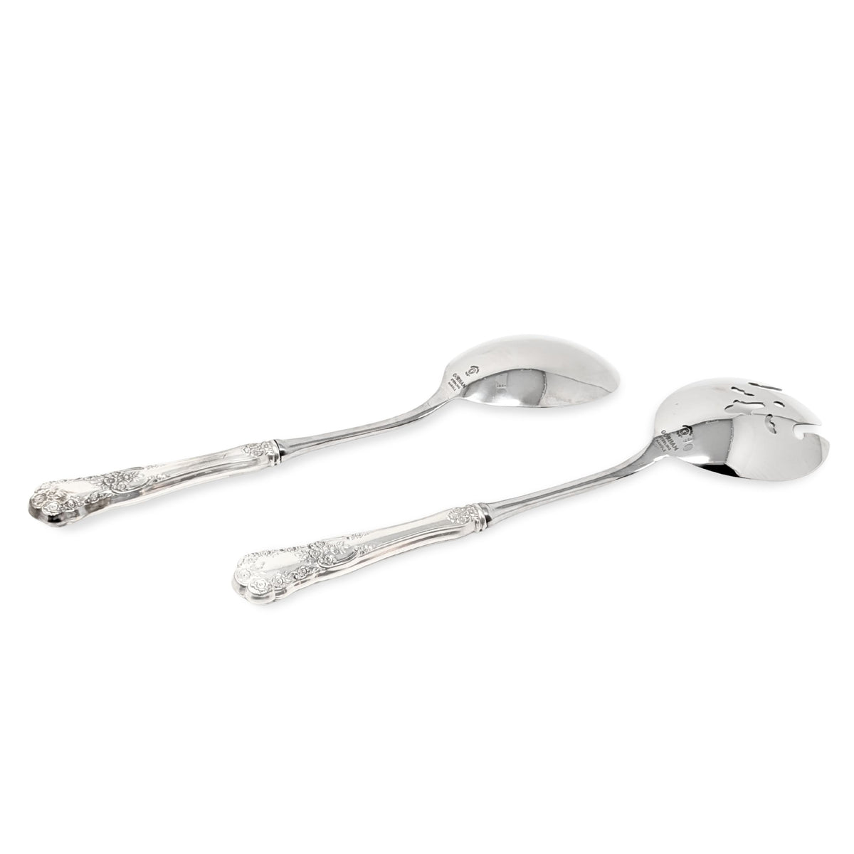 Gorham "Buttercup" Sterling Handle 2pc Salad Set w/ Boxes