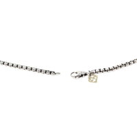 David Yurman Sterling Silver 3.6mm 36” Box Chain Necklace