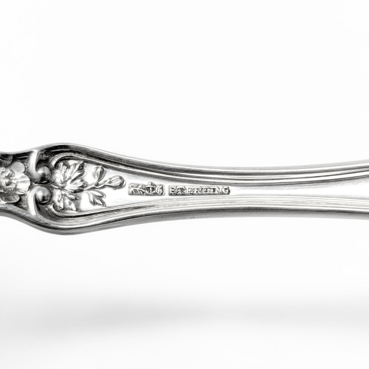Gorham "Buttercup" Sterling Silver Pierced Serving Spoon