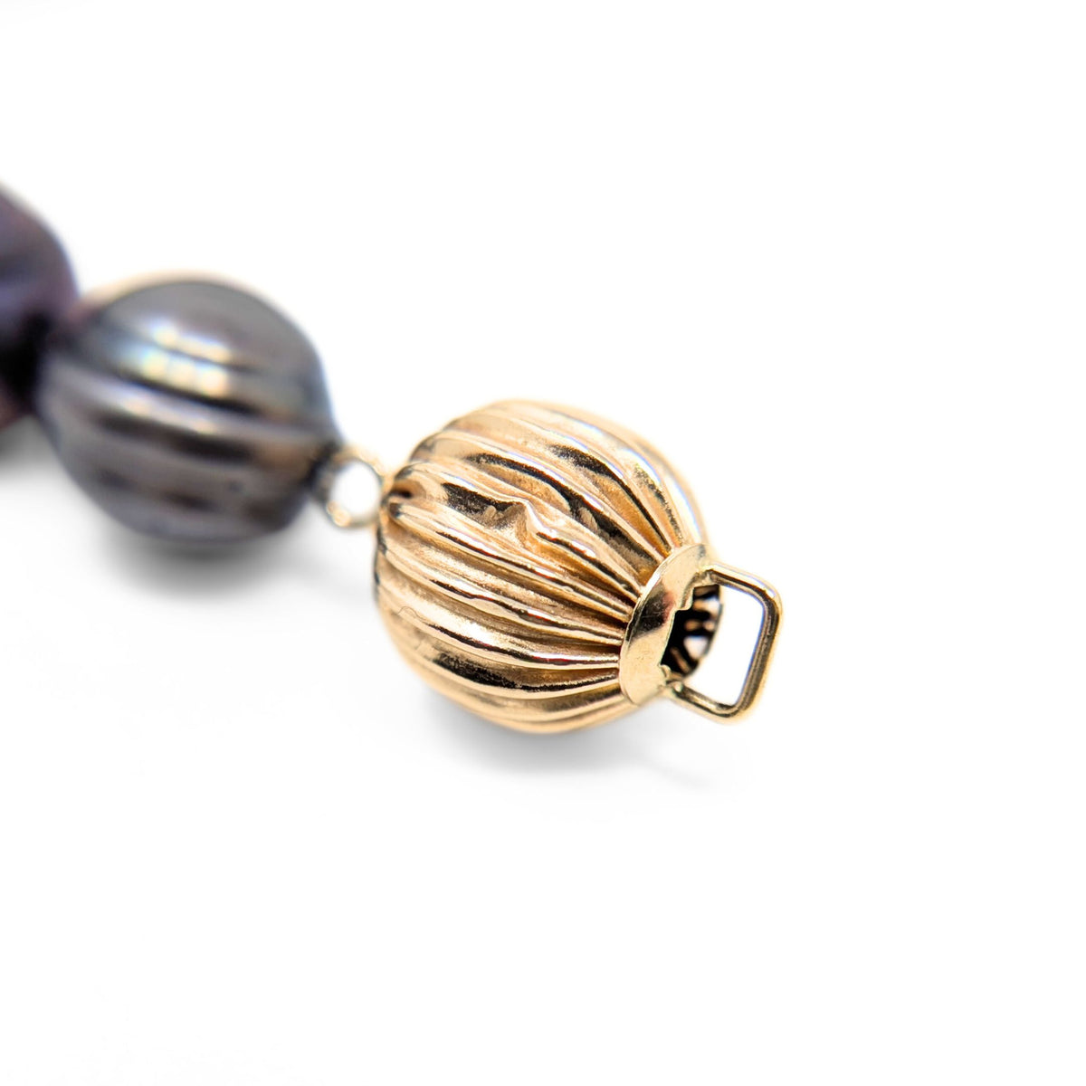 14K Gold 18” Baroque South Sea 10mm Pearl Necklace