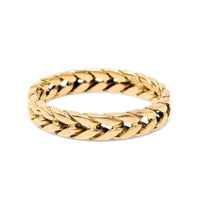 14K Gold 4.5mm Wheat Band - Size 11.25