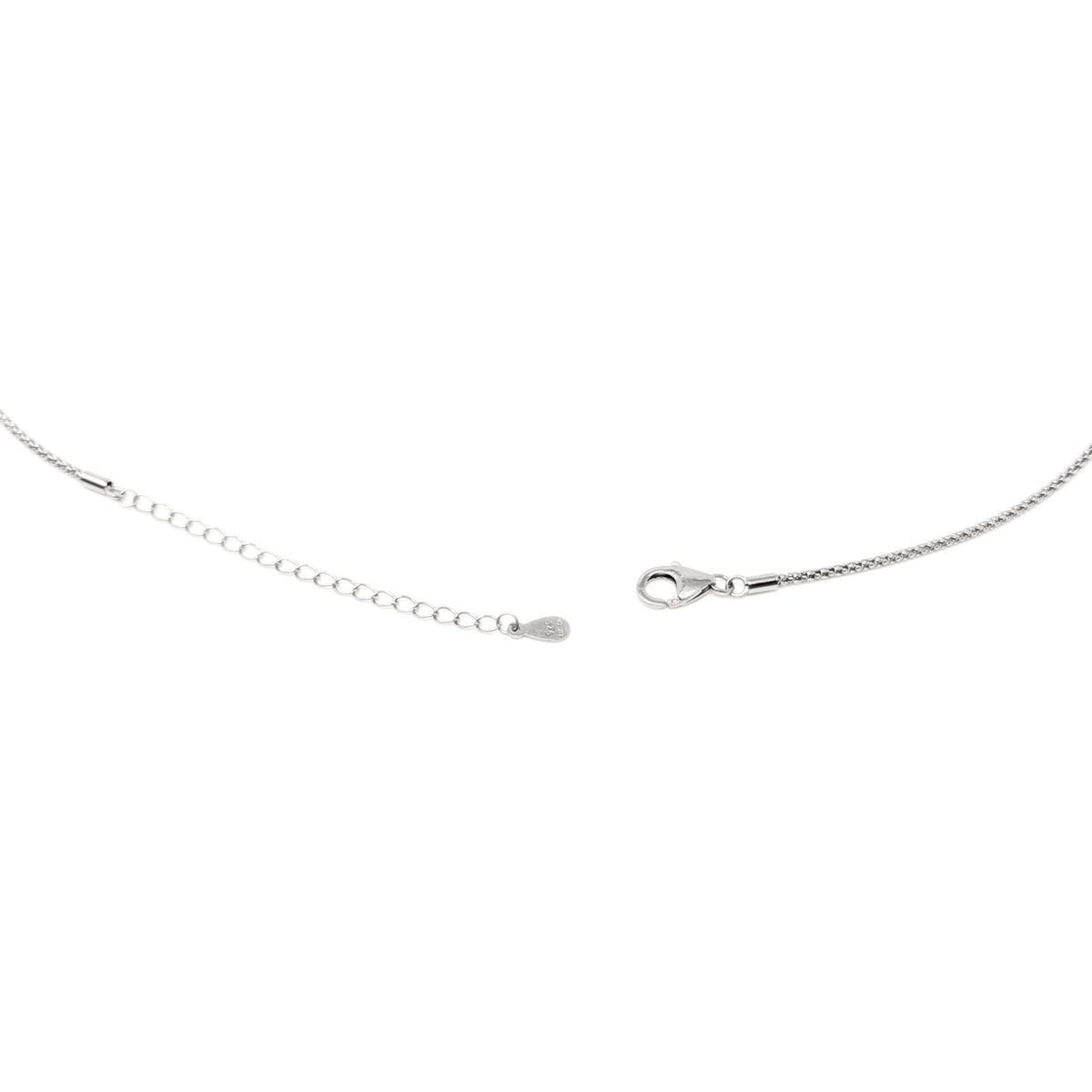 Lucas Lameth Sterling Silver & Pearl 18"-20" Lariat/Drop Necklace