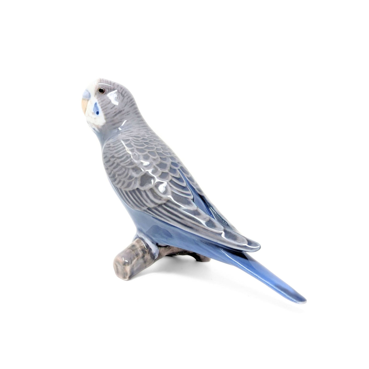 Bing & Grondahl Budgerigar on Branch/Parakeet #2210