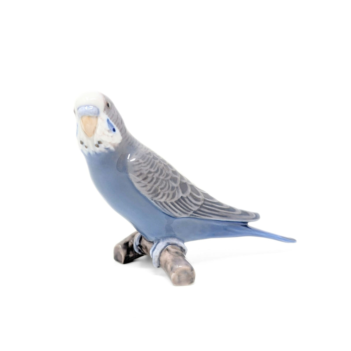 Bing & Grondahl Budgerigar on Branch/Parakeet #2210