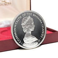 1972 The Bahamas Elizabeth II Flamingo $2 Silver Proof