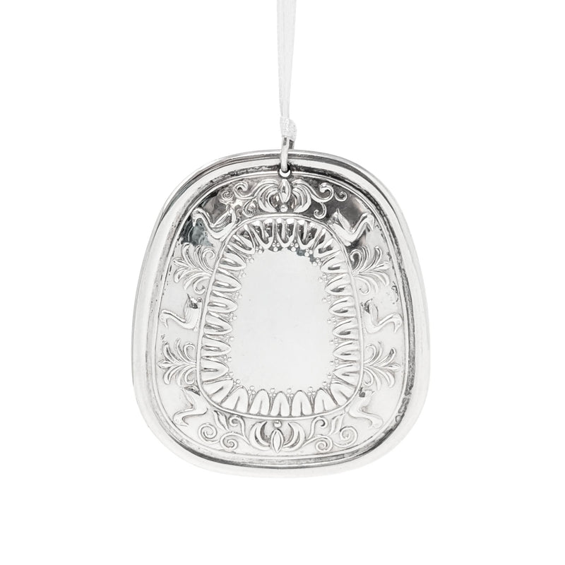 Towle 1976 Sterling Silver Six Geese A-Laying Christmas Ornament