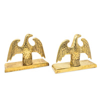 Virginia Metalcrafters Federal Eagle Polished Brass Bookends (Pair)