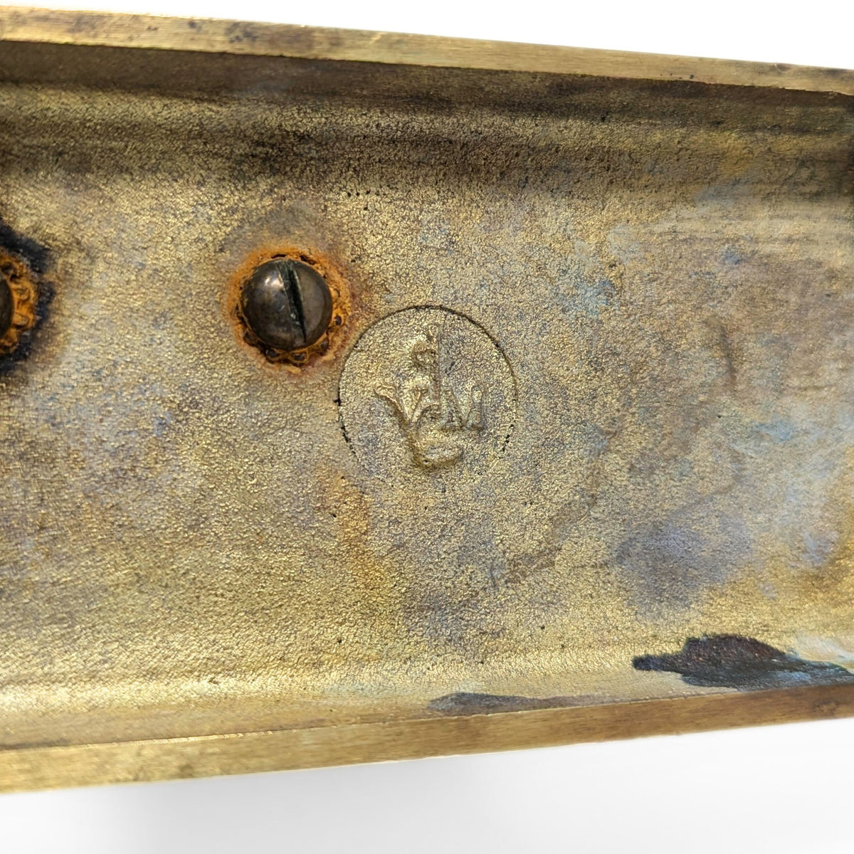 Virginia Metalcrafters Federal Eagle Polished Brass Bookends (Pair)