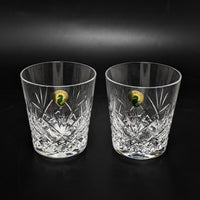 Waterford "Woodmont" Crystal Tumblers/Whiskey Glasses (Pair)
