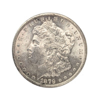1879-S BU Morgan Silver Dollar, 3rd Reverse