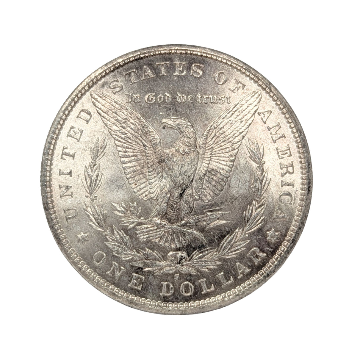 1879-S BU Morgan Silver Dollar, 3rd Reverse