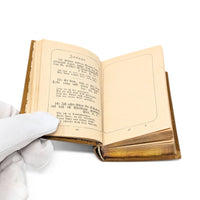 Vergiss Mein Nicht (Forget Me Not) 1891 German Diary/Notebook With Box