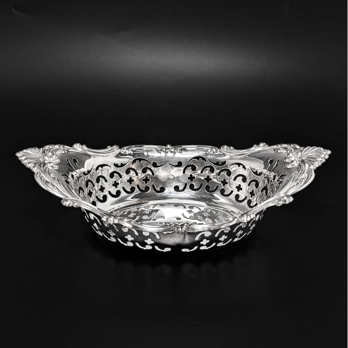 Gorham for Cartier "Cromwell" Sterling Silver Bon Bon Dish