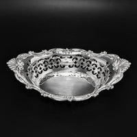 Gorham for Cartier "Cromwell" Sterling Silver Bon Bon Dish