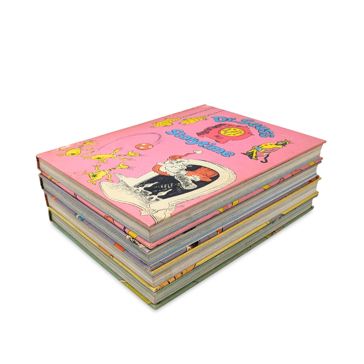 1970's Random House Dr. Suess Storytime Boxed Set (4 Books)
