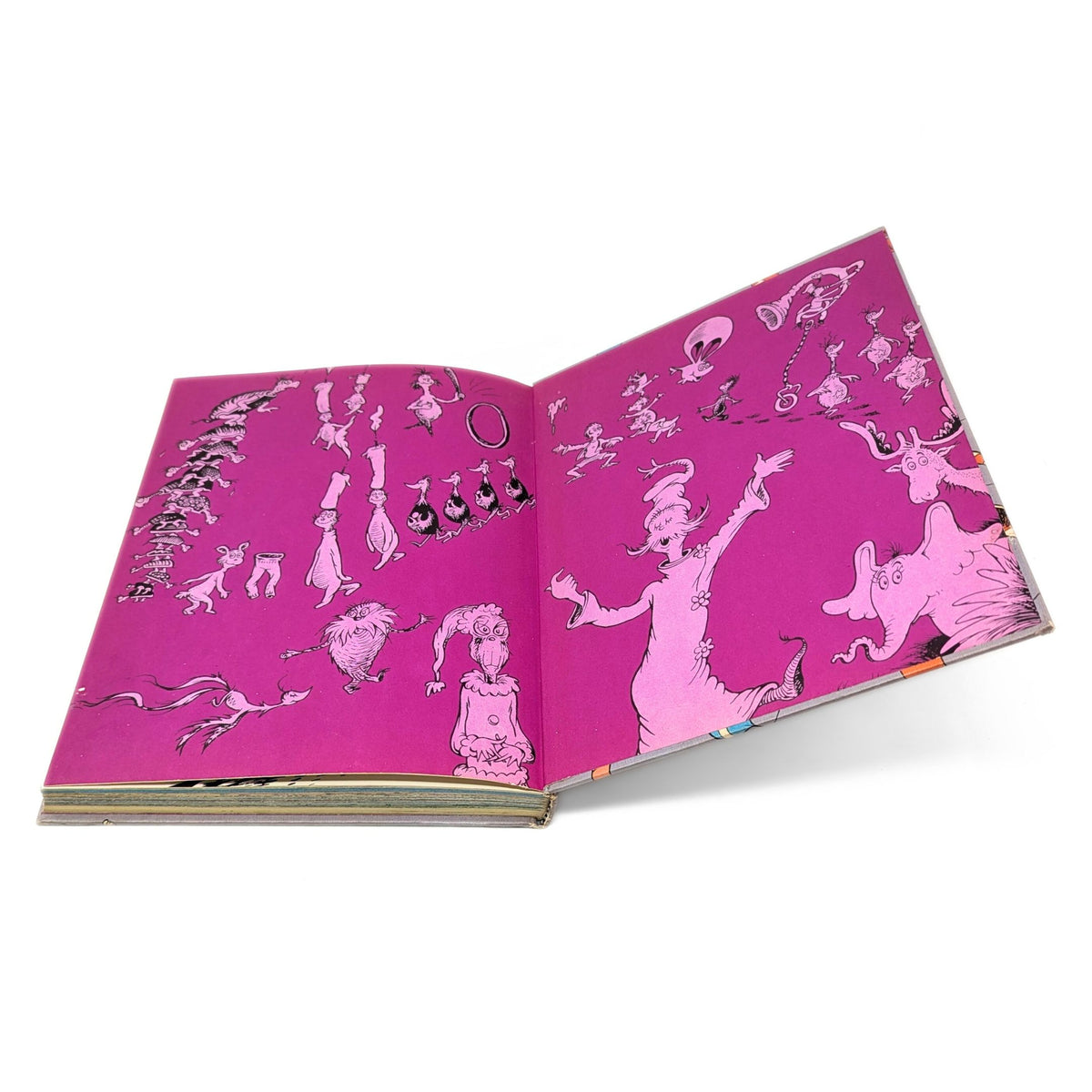 1970's Random House Dr. Suess Storytime Boxed Set (4 Books)