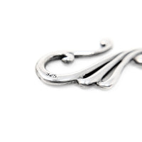 Signed Sterling Silver 17" Beaded Necklace