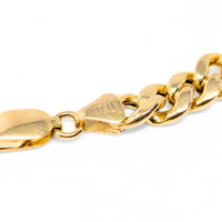 Italian 10K Gold 6.7mm 22” Cuban Link Chain (25.6g)